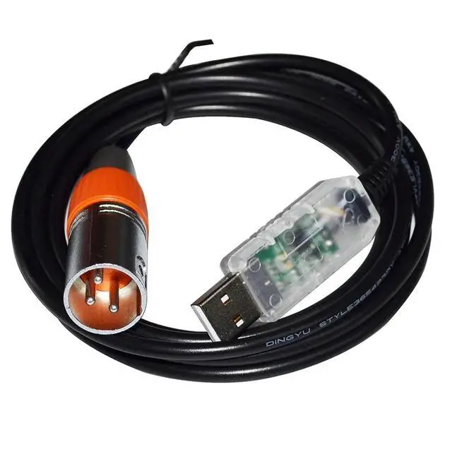 Alt view image 5 of 6 - FT232RL CHIP USB to XLR 3PIN Male RS485 Converter Serial Cable for Audio Processor to PC(3m,Color B)