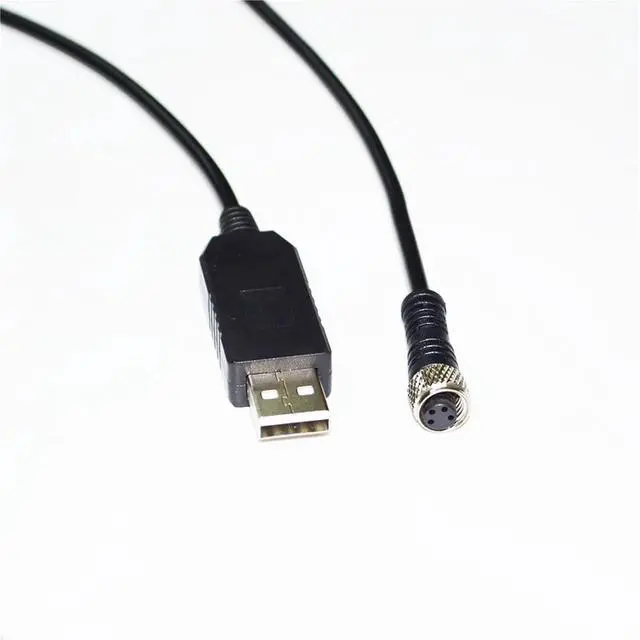 Alt view image 4 of 6 - FT232RL CHIP USB to M8 4PIN Adapter RS232/RS485 Converter Serial Communication Cable for A50 A70 Smart Sensor Cameras(3m,RS232 Signal Cable)