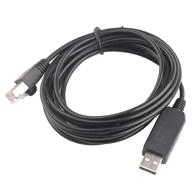 Alt view image 2 of 3 - USB Serial Communication Cable for Easun Solar Inver,USB RS232 Serial to RJ45 8P8C Communication Cable(1.8m)