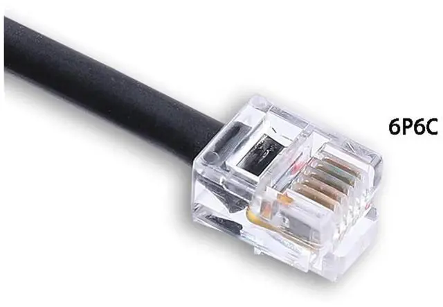 Alt view image 4 of 4 - Unitronics PLC Programming Cable F1T`D2I FT231XS USB RS232 to RJ11 6P6C Serial Cable for Downloading and Communication(300cm)