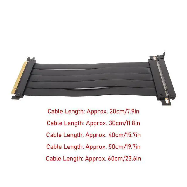 Alt view image 4 of 7 - Extender Riser Cable, Vertical Gpu Extender, Graphics Card Extension Cable for Ensuring Versatility Across Different Systems (20cm)