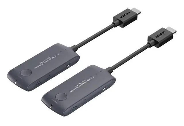 Alt view image 2 of 7 - PremiumCord HDMI Mini Wireless Extender to 20 m, Full HD 1080p 60Hz, 5Gbps, HDMI1.4, HDCP2.2, Black
