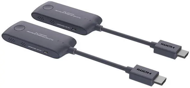 Main image of PremiumCord HDMI Mini Wireless Extender to 20 m, Full HD 1080p 60Hz, 5Gbps, HDMI1.4, HDCP2.2, Black