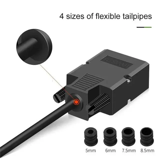 Alt view image 5 of 6 - 1PC VGA 3+9 Solderless Connector 15Pin 3+6 Breakout Terminal Joint Weld-Free DB15 3-Row Male Female Computer Monitor Projector(3 9 Female Screw)