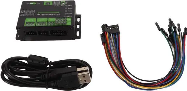 Alt view image 7 of 7 - USB to UART I2C SPI JTAG Converter, 3.3V/5V, Aluminium Alloy Shell, Industrial USB Converter, Isolated I2C, SPI Interface, for Linux, ACOGEDORQW6I51XG8Z