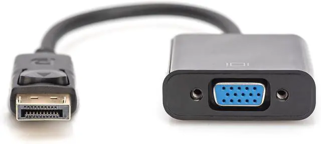 Alt view image 4 of 6 - DIGITUS 0.15m DP Male to HD15 Female DisplayPort Adapter Cable - Black