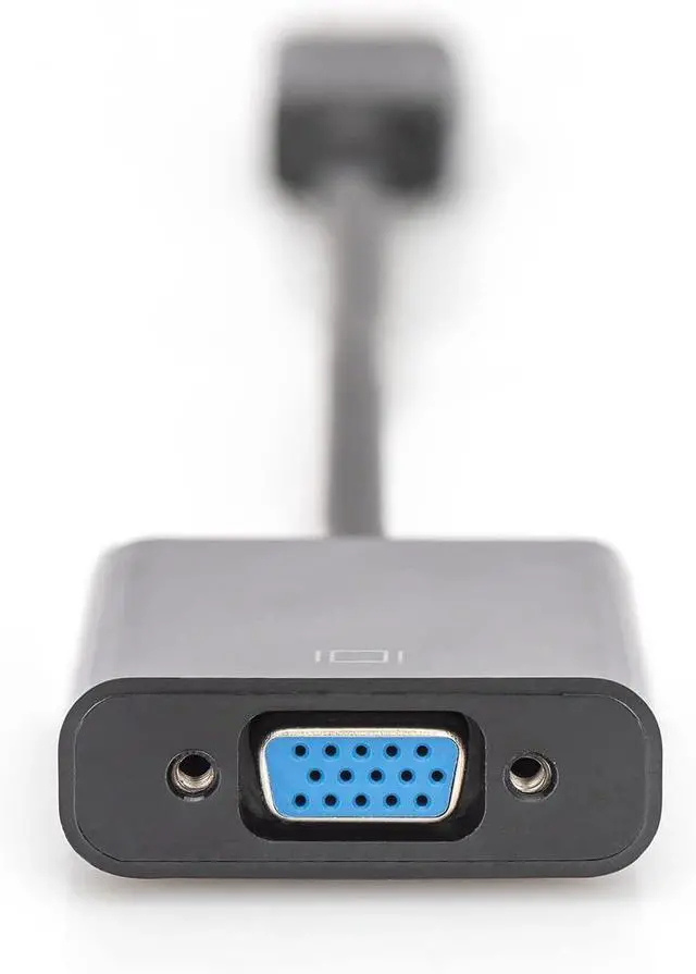 Alt view image 5 of 6 - DIGITUS 0.15m DP Male to HD15 Female DisplayPort Adapter Cable - Black