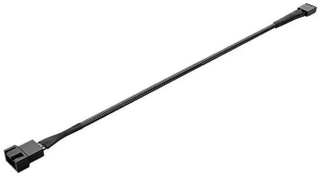 Main image of Motherboard 4-pin Adapter Cable Divide Into Four Extension Cord PWM 4pin Adapter Cable Extension Line Multi-Fan Thermostat(1 to 1 BK)