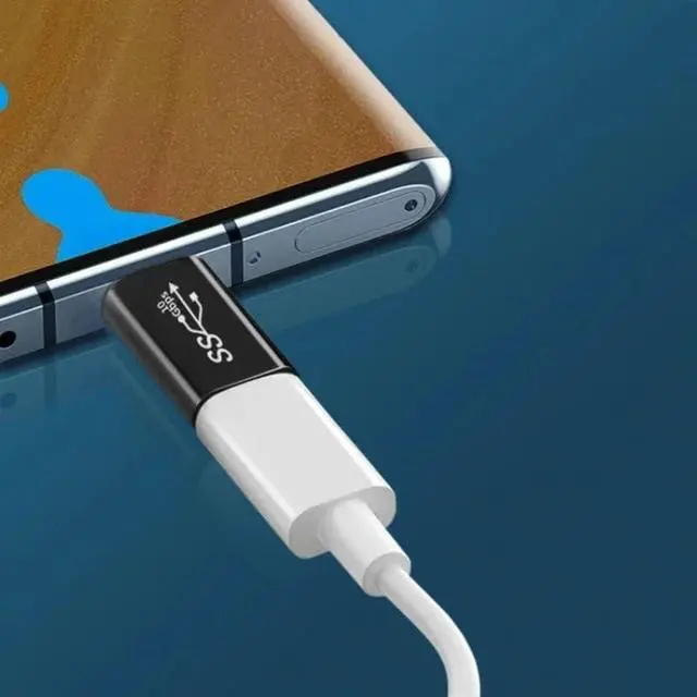 Alt view image 3 of 4 - USB 3.1 Type C Right Angle Adapter Female To Male Elbow Connector For Laptop Tablet PC(NO.9)