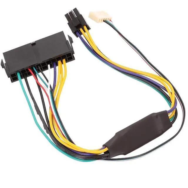 Alt view image 3 of 6 - ATX 24pin to Motherboard 2-Port 6pin Adapter Power Supply 18AWG Cable for Z220 Z230 SFF Mainboard Server Workstation Newest