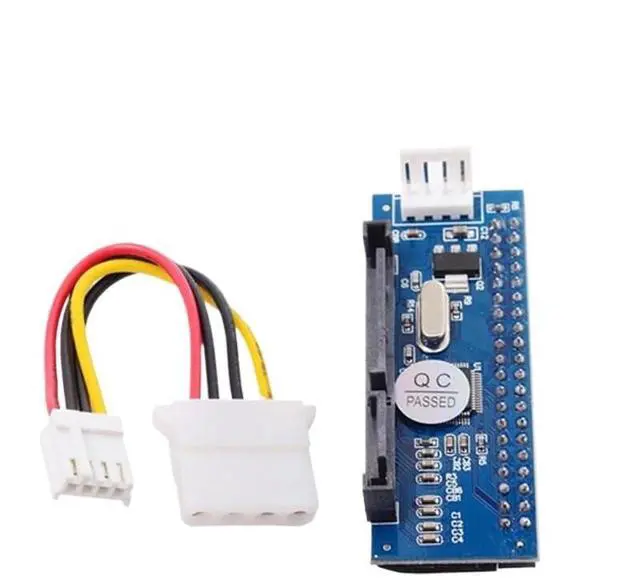 Alt view image 4 of 6 - IDE to SATA Adapter HDD 3.5 inch Hard Disk Converter IDE 39/40Pin to SATA 22Pin Hard Drive Connector with Cable