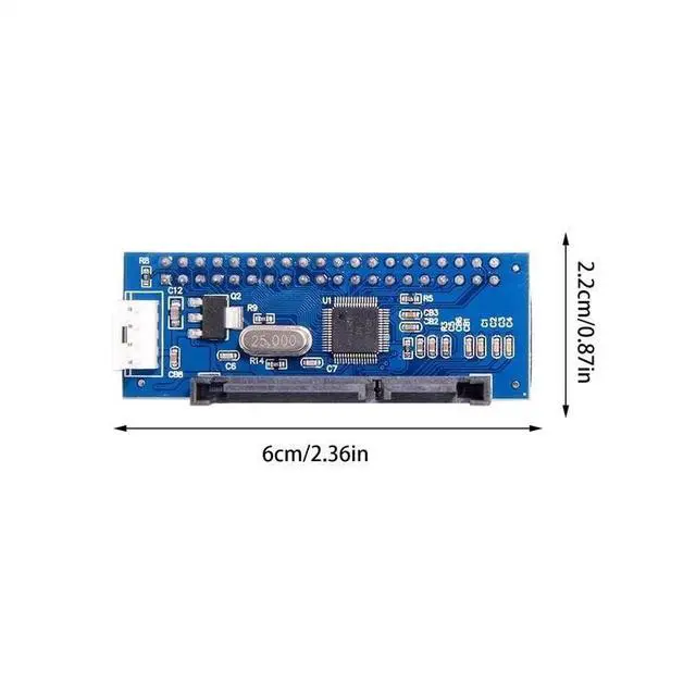Alt view image 5 of 6 - IDE to SATA Adapter HDD 3.5 inch Hard Disk Converter IDE 39/40Pin to SATA 22Pin Hard Drive Connector with Cable