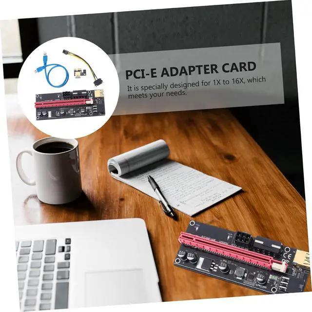 Alt view image 3 of 7 - Mobestech 3sets Pcie Riser Card to Adapter for Graphics Cards Connectors High-Speed Pci Extension Cable Compatible Systems and Stable Design