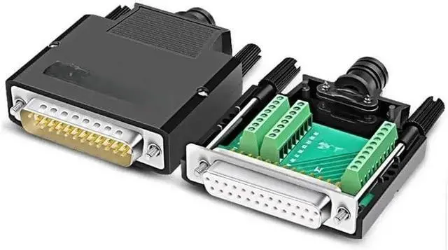 Alt view image 2 of 5 - 25 Pin D-sub Male/Female DB25 Connector Breakout Connectors Solder Signals Serial Port Plug Board DB25 Terminal Adapter(SMS)
