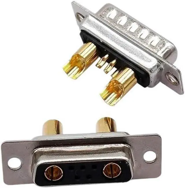 Alt view image 4 of 6 - 10PCS High Current Connector Adapter Gold Plated 7W2 20A 30A 40A(Female Male)