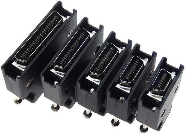 Alt view image 4 of 5 - SM-14P/20P/26P/36P 50 Pin Encoder Servo Drive Plug Plugins 1394-6P/6E Connectors High Density Gold Plated Solder Joint(SM-20P,5pcs)