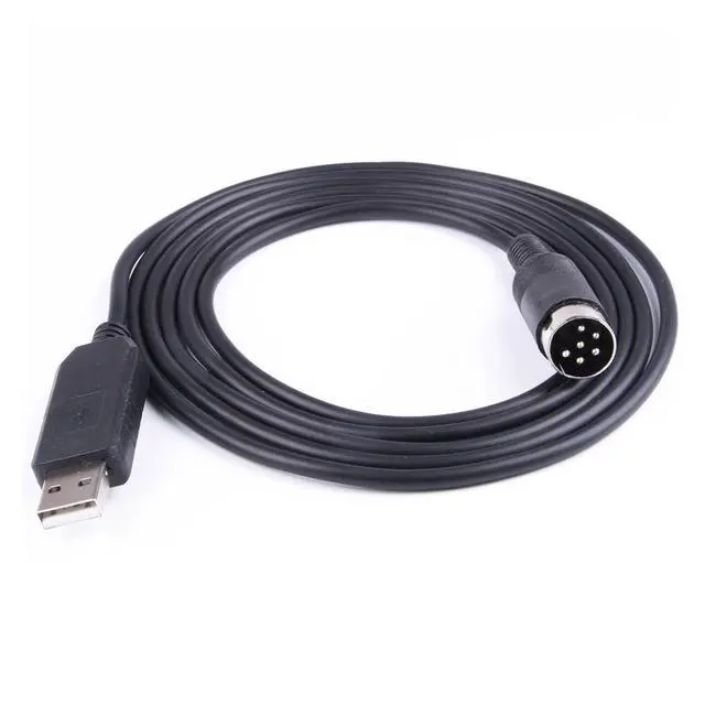Alt view image 3 of 6 - FENG GUO F/;TD/;1 USB to 6 Pin CAT-Cable Remote Control Compatible KE-NWOD TS440S Transceiver.