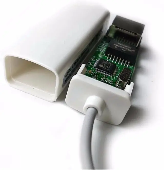 Alt view image 4 of 5 - USB 2.0 Ethernet 10/100 Mbps RJ45 Network Card LAN Adapter Cable 10M 100Mbps with AX88772B AX88772C Chip