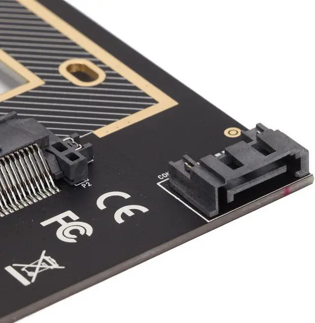 Alt view image 5 of 7 - U.2 to PCIE Adapter, PCIE 3.0 X4 Compatible with PCI Express 3.0 X4/X8/X16, Speed Up Your Computer, Fast Data Transfer Compatible with All 2.5" NVME SSD