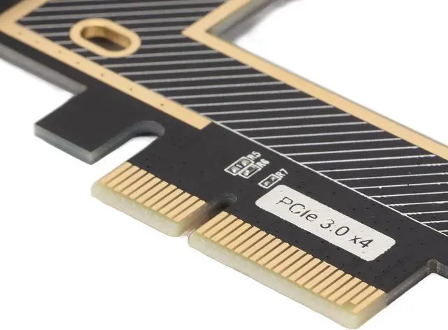 Alt view image 6 of 7 - U.2 to PCIE Adapter, PCIE 3.0 X4 Compatible with PCI Express 3.0 X4/X8/X16, Speed Up Your Computer, Fast Data Transfer Compatible with All 2.5" NVME SSD