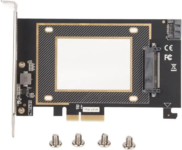 Alt view image 7 of 7 - U.2 to PCIE Adapter, PCIE 3.0 X4 Compatible with PCI Express 3.0 X4/X8/X16, Speed Up Your Computer, Fast Data Transfer Compatible with All 2.5" NVME SSD