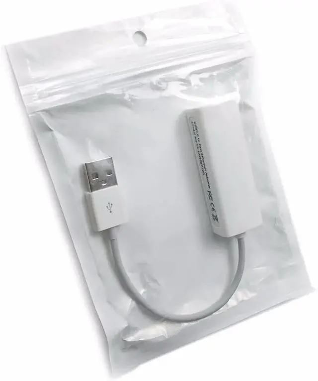 Alt view image 5 of 5 - USB 2.0 Ethernet 10/100 Mbps RJ45 Network Card LAN Adapter Cable 10M 100Mbps with AX88772B AX88772C Chip