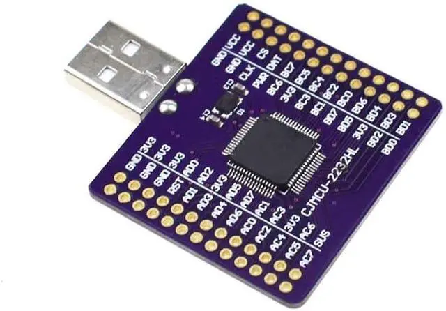 Alt view image 2 of 4 - FT2232HL USB to UART/FIFO/SPI/I2C/JTAG/RS232 Converter Module External Memory Dual Channel