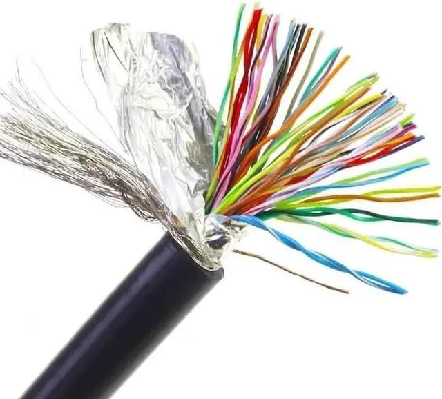 Main image of Pin DB50 Solder-Free Terminal Block 3 Rows of 50 Cores Connector Male Female Board 50 Pin Double-Shielded 1-Meter Cable(Shielded Cable 1M)