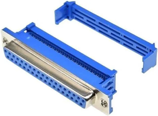 Main image of 2/5pcs Db9/15/25/37 Male Female Plug Serial Port Connector IDC Crimp Type D-Sub Rs232 Adapter(DB37 Female,5Pcs)
