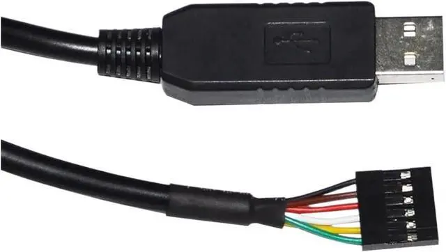 Alt view image 5 of 5 - FENG GUO FT232RL USB UART T/TL 5V 3V3 to 6PIN 0.1" Pitch D/UPO/NT Jumper Download Cable Compatible T/TL-232R-5V T/TL-232R-3V3(5M,TTL 3.3V 1X1 6P)