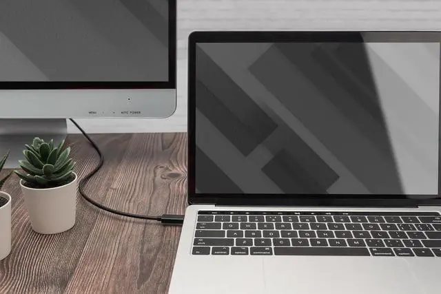Alt view image 4 of 7 - Digitus USB Type-C Adapter Cable, Type C to HDMI A M/5.0m, 4K/60Hz, 18GB, CE, sw, Gold