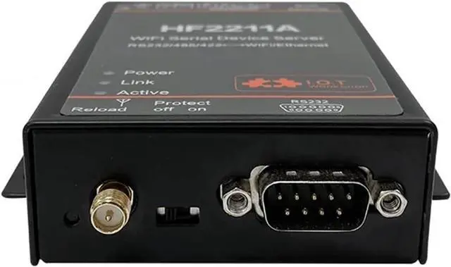 Alt view image 5 of 5 - Serial Device Server RS232/RS485/RS422 Serial Port to Ethernet Converter Module HF2211 HF2211A Available(Power y Cable)