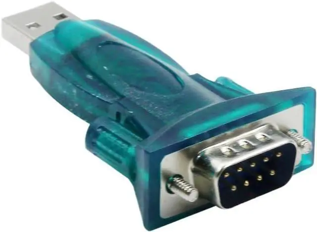 Main image of HL-340 New USB to RS232 Port Serial PDA 9 Pin DB9 Adapter(5PCS)
