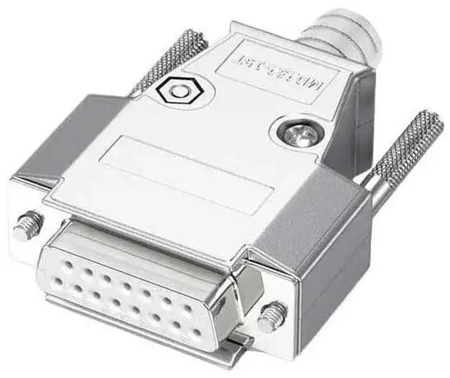 Main image of DB15 Industrial-Grade Male Female Plug Sol*/id Needle 2 Rows 15 Pin Serial Port Connector DB15 D-SUB Metal Shell Soldering Plug(Female-PS)