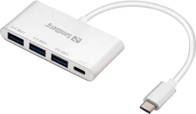 Alt view image 2 of 2 - Sandberg 136-03 USB-C to 3 x USB 3.0 Converter