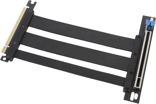 Alt view image 7 of 7 - Luocute PCIe 5.0 X16 Riser Cable, 128Gbps Shielded Backward Compatible with 4090 Ti Plug and Play GPU Extension Cable for PC Case Server ITX Builds Computer Supplies (20cm)