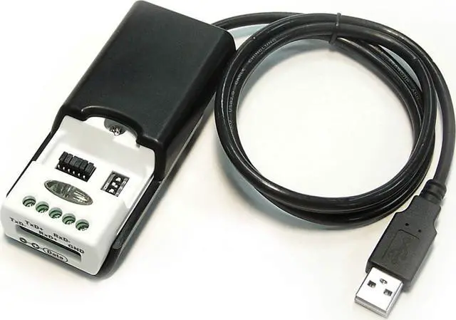 Alt view image 2 of 3 - Titan Single Port USB to RS-422 or RS-485 Selectable Serial Adapter, Terminal Block