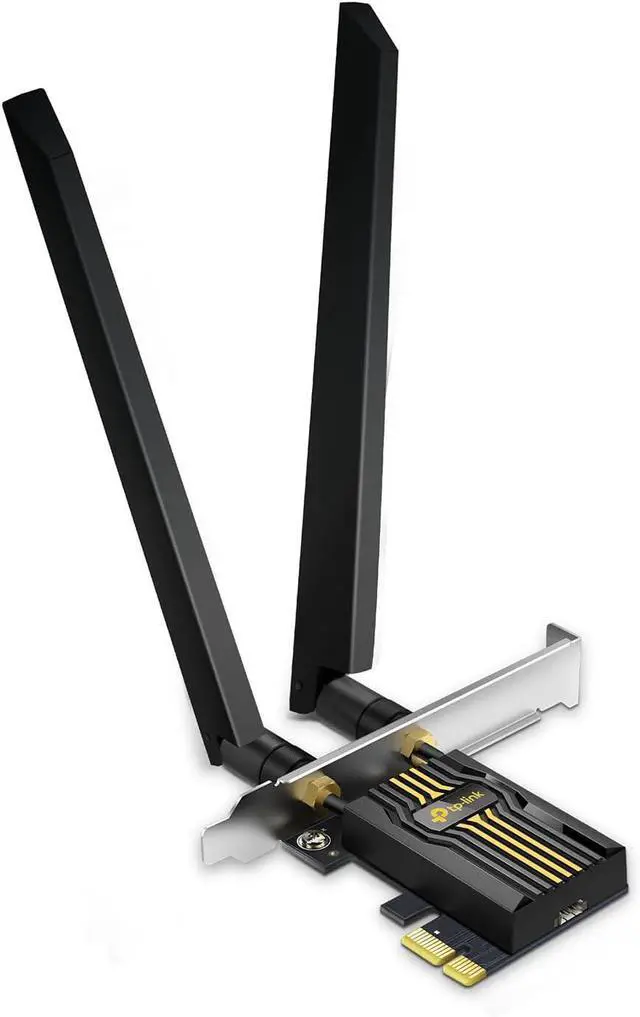 Main image of TP-Link WiFi 7 BE6500 PCIe WiFi Card Archer TBE400E | Tri-Band Network Card for Desktop PC | Bluetooth 5.4| High-Gain Antennas| MLO, WPA3| Supports AMD/Intel Motherboard | Not Compatible w/Windows 10