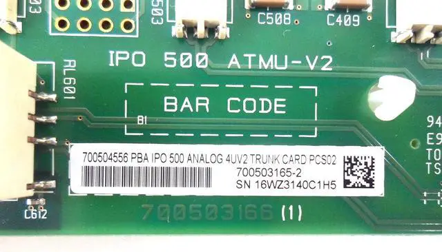 Alt view image 3 of 5 - Avaya IP500 Combo Card V2 (700504556)