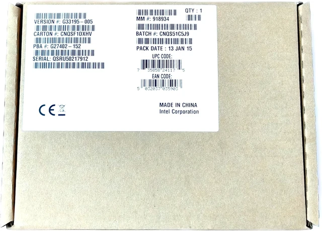 Alt view image 2 of 4 - Intel PC and Laptop Accessories Brand Ethernet Model Converged Network Adapter X710-DA4 - Network Adapter - PCIe3.0 x8-10Gigabit SFP+ x 4