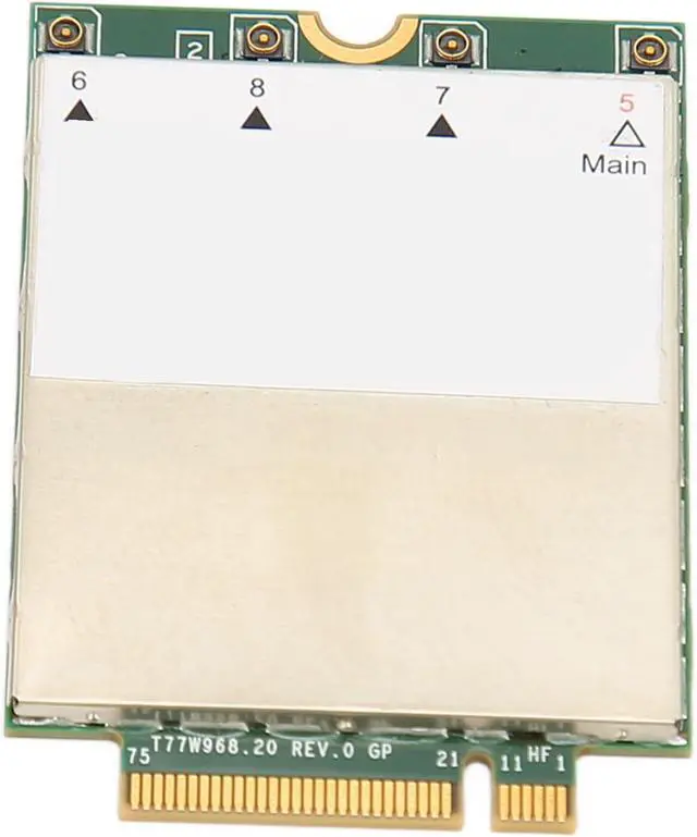Alt view image 4 of 7 - Gavigain 4G Network Card,4G Network Adapter Stable Signal Reception DW5821 EeSIM Supported M.2 4G WWAN Card for PC, Laptops 4G WWAN Card Module 4G LTE Module Card Module WWAN Card
