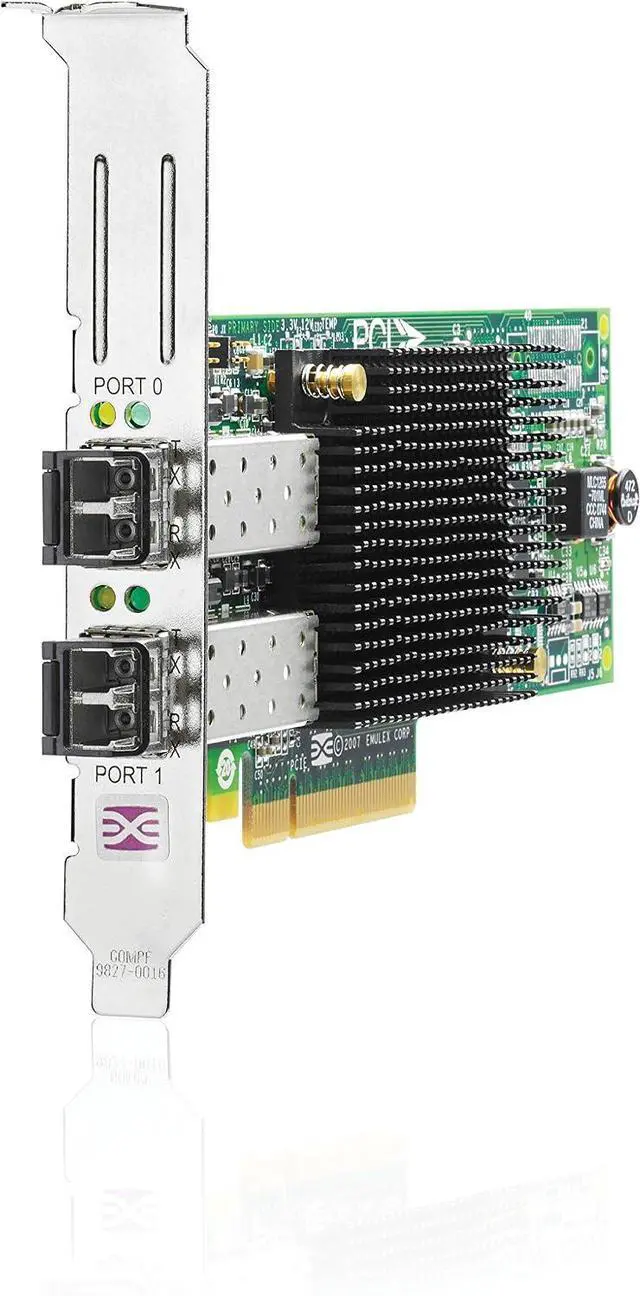 Main image of HP 82E 8GB Dual-Port PCI-E FC Host Bus Adapter AJ763B