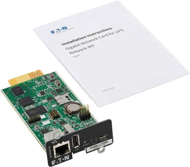 Main image of Eaton Network-M3 Cybersecure Gigabit Network-M3 Card for UPS & PDU