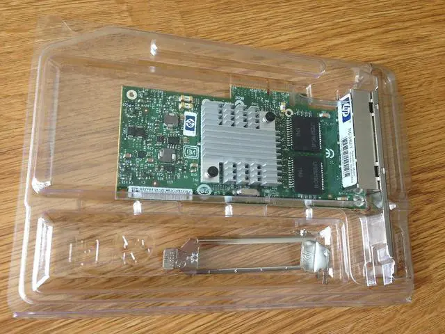 Alt view image 3 of 4 - HP 593743-001 NC365T 4-Port ETHERNET NIC Card 593720-001, 593722-B21