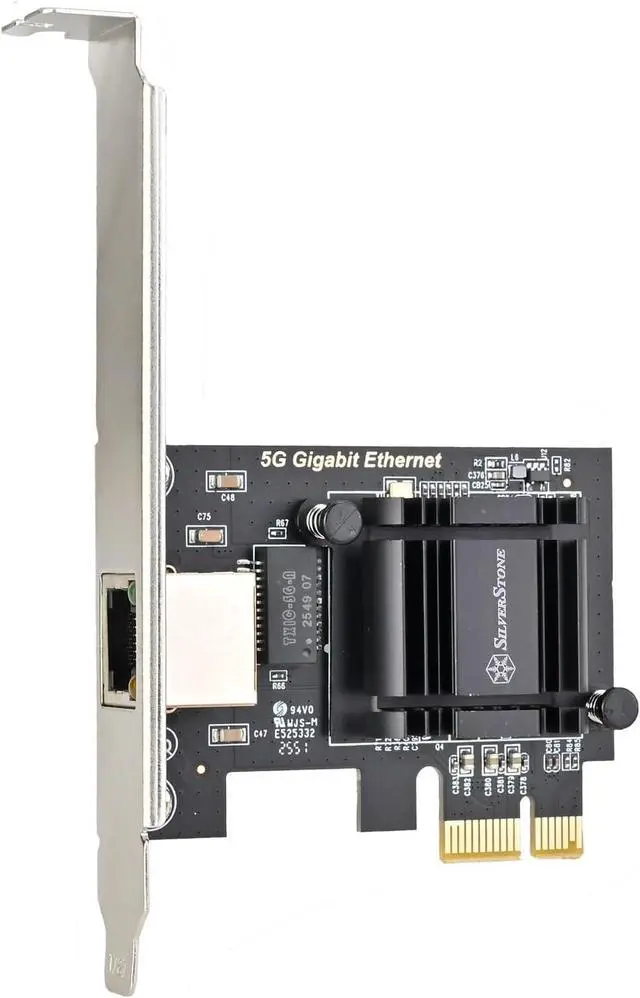 Alt view image 5 of 7 - Silverstone Technology ECL02 5Gbps RJ45 Network PCI Express Card, SST-ECL02