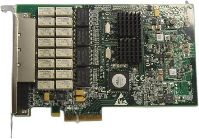 Alt view image 2 of 5 - Silicom PCI-e 4 Port Gigabit Wired Ethernet Server NIC PEG4BPI-RoHS V1.7