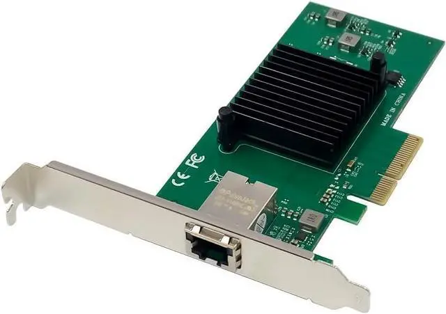 Main image of X-MEDIA XM-NA6810 PCI-E 1-Port 10Gbps Gigabit Ethernet PCI Express (PCIe x4) Server Network Adapter Card | Aquantia AQC107 Chipset | Windows 11 & Linux Supported