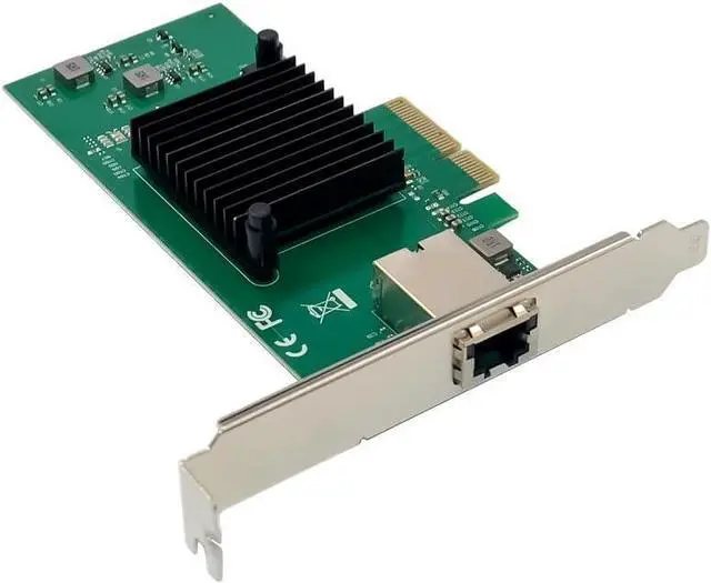 Alt view image 5 of 5 - X-MEDIA XM-NA6810 PCI-E 1-Port 10Gbps Gigabit Ethernet PCI Express (PCIe x4) Server Network Adapter Card | Aquantia AQC107 Chipset | Windows 11 & Linux Supported