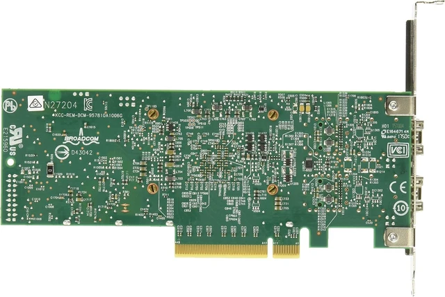 Alt view image 2 of 3 - Dell 540-BBGS QLOGIC 57810S DP 10GB SFP CNA