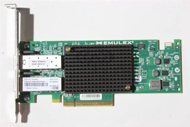 Main image of Qnap SP-E10G-SFP+-DAC Dual-Port 10GbE Card for TS-x79, SFP+ DAC, Emulex OCe11102-NX (SP-E10G-SFP+-DAC)